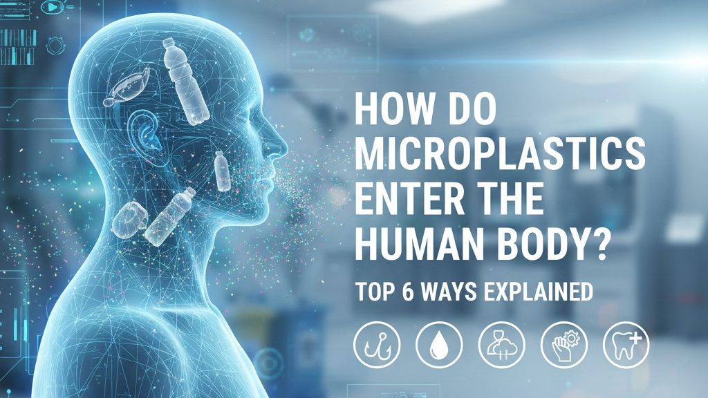 How do microplastic enters human body